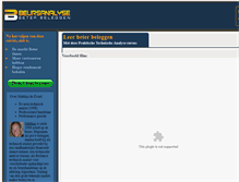 Tablet Screenshot of beursanalyse.info